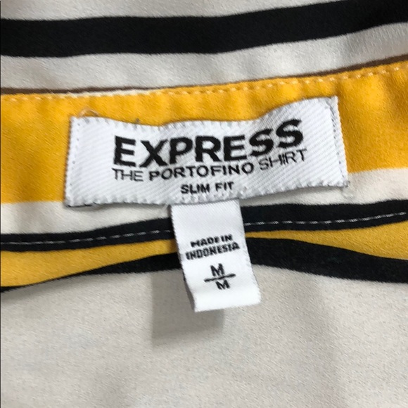 Express Long Sleeve Button Down Blouse - Picture 2 of 2